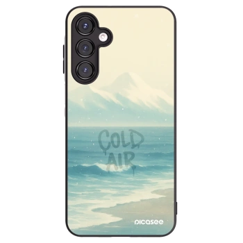 Picasee Samsung Galaxy A16 5G Hülle - Schwarzes Silikon - COLD AIR