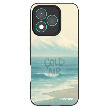 Picasee Honor 400 Lite 5G Hülle - Schwarzes Silikon - COLD AIR