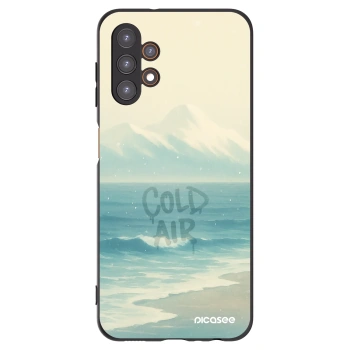 Picasee Samsung Galaxy A13 5G Hülle - Schwarzes Silikon - COLD AIR