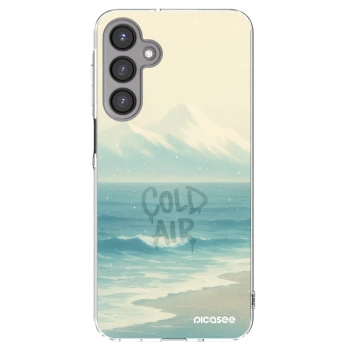 Picasee Samsung Galaxy A16 4G Hülle - Transparentes Silikon - COLD AIR