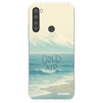 Picasee Xiaomi Redmi Note 8 Hülle - Transparentes Silikon - COLD AIR