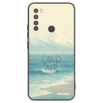 Picasee Xiaomi Redmi Note 8 Hülle - Schwarzes Silikon - COLD AIR