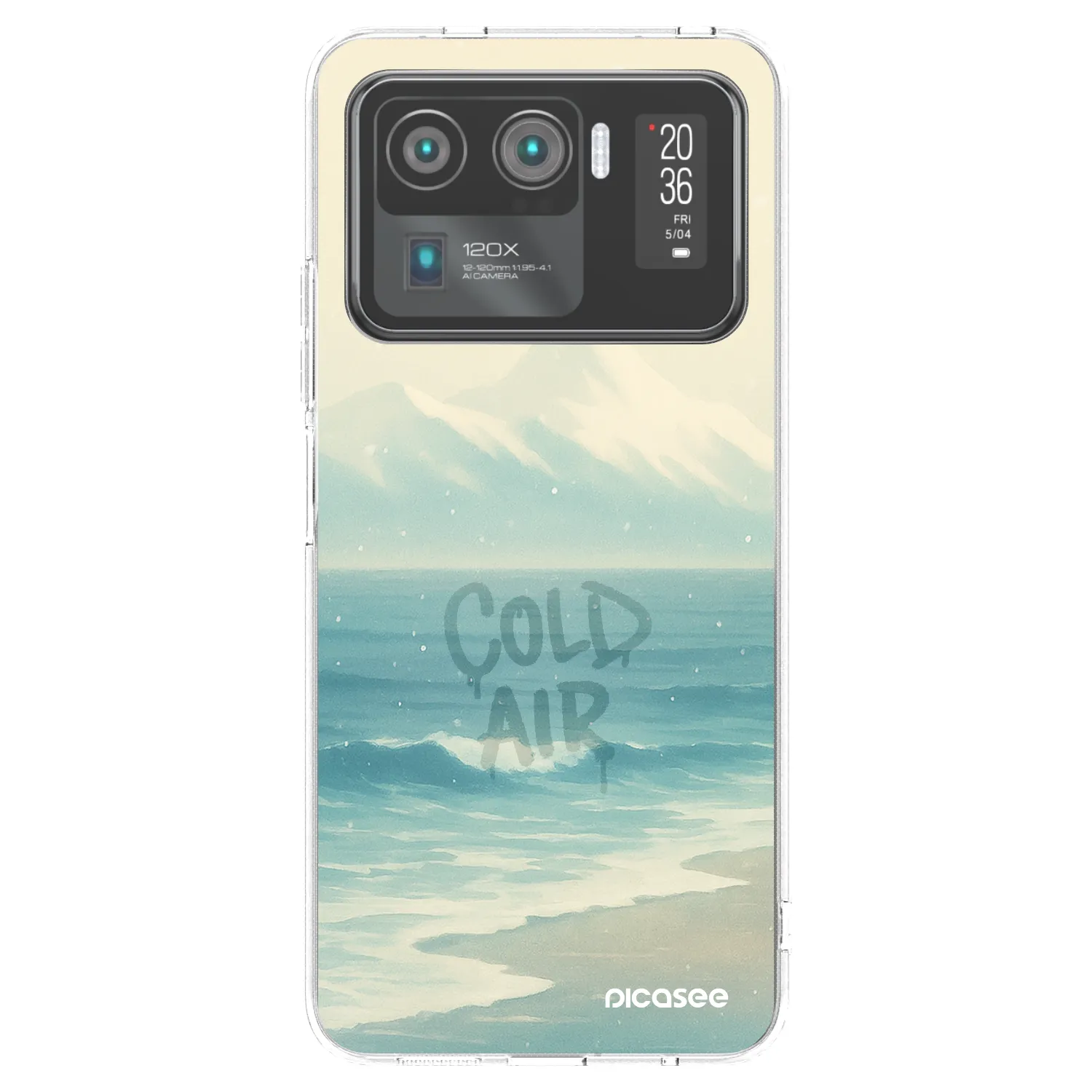 Picasee Xiaomi Mi 11 Ultra Hülle - Transparentes Silikon - COLD AIR