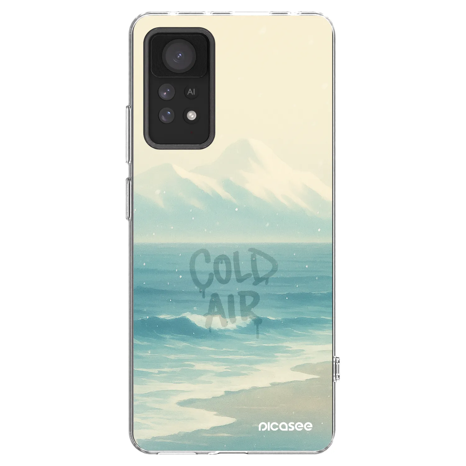 Picasee Xiaomi Redmi Note 11 Pro 5G Hülle - Transparentes Silikon - COLD AIR