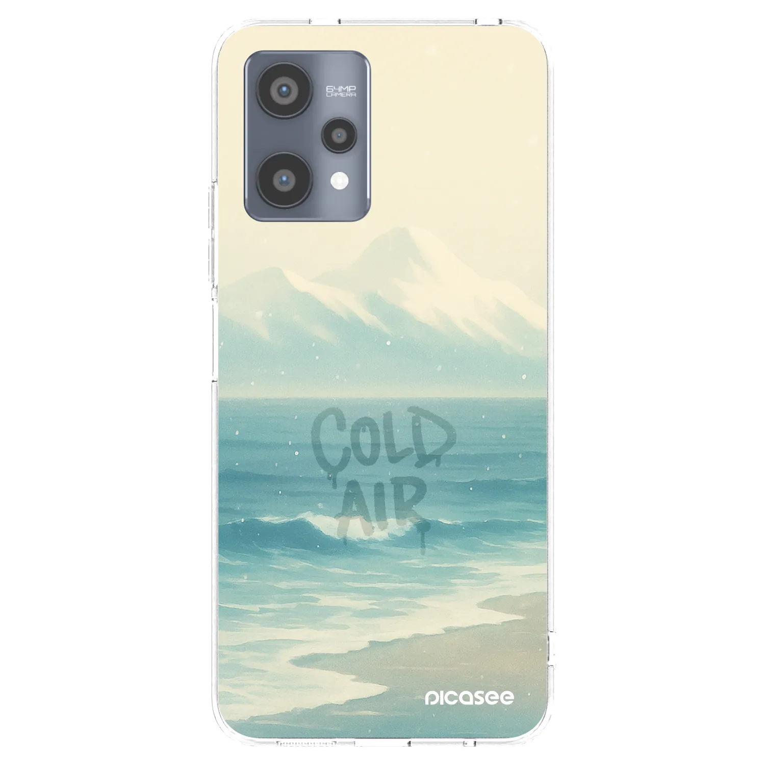 Picasee Realme 9 Pro 5G Hülle - Transparentes Silikon - COLD AIR