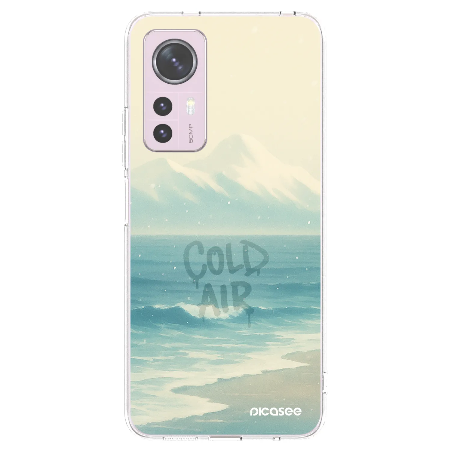 Picasee Xiaomi 12 Hülle - Transparentes Silikon - COLD AIR