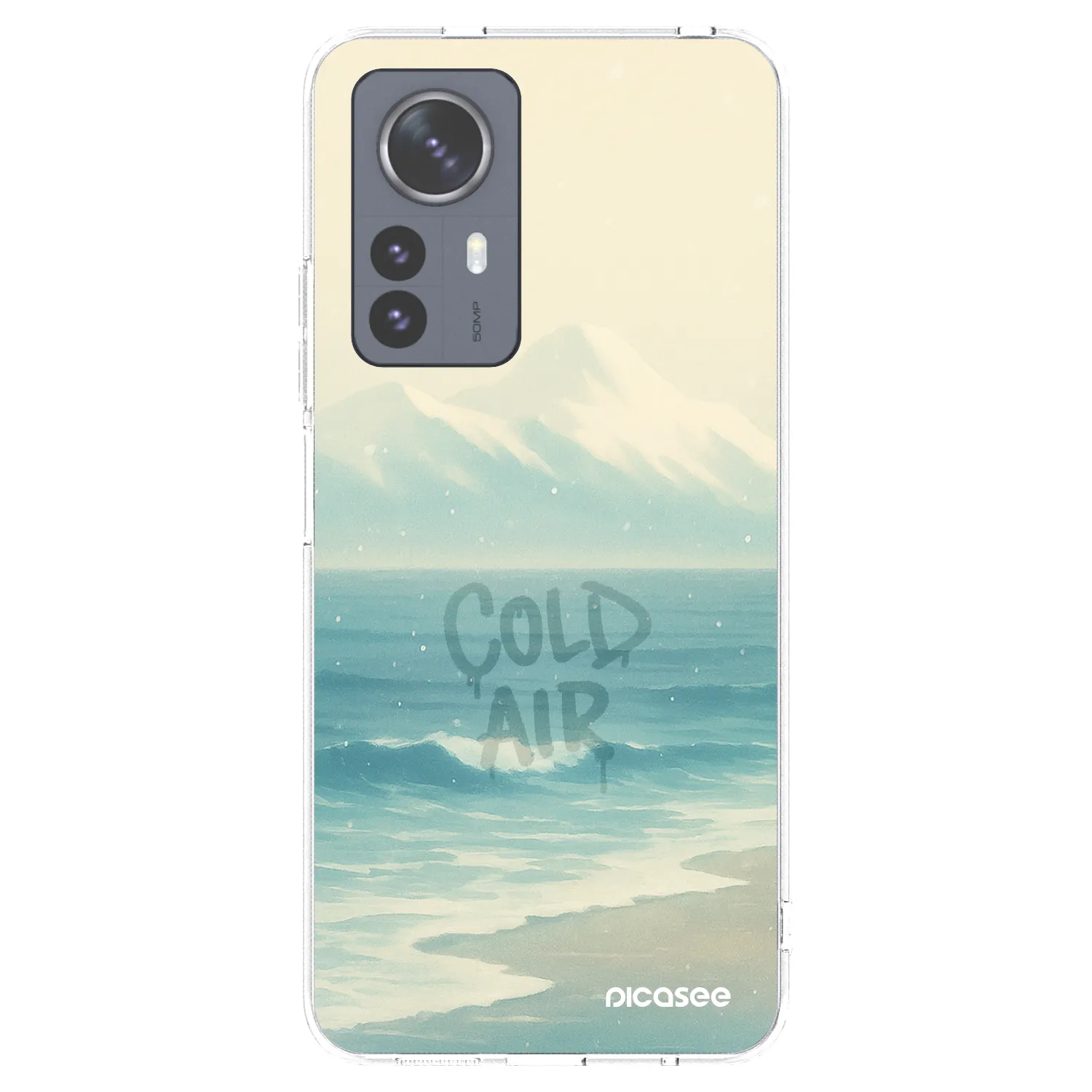 Picasee Xiaomi 12 Pro Hülle - Transparentes Silikon - COLD AIR