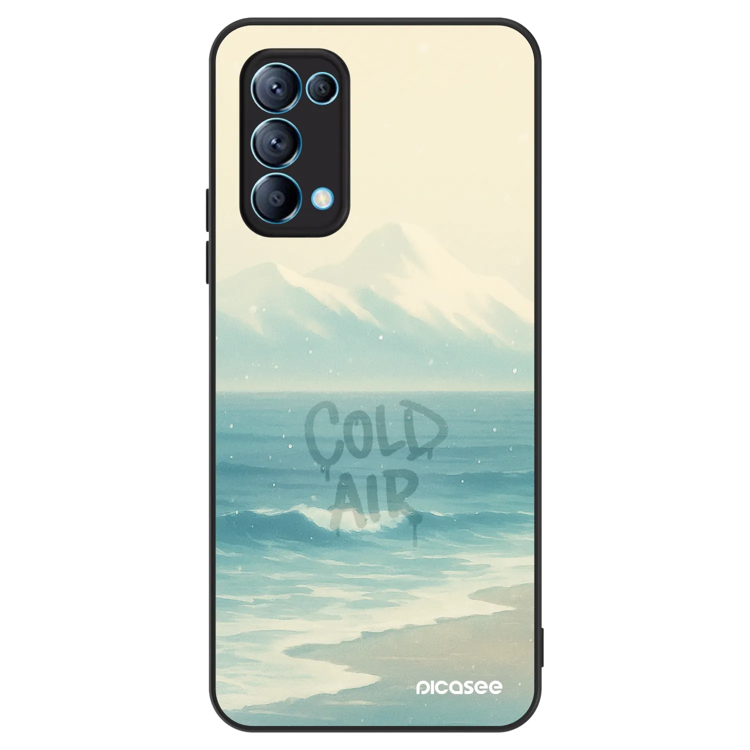 Picasee ULTIMATE CASE für OPPO A16s - COLD AIR