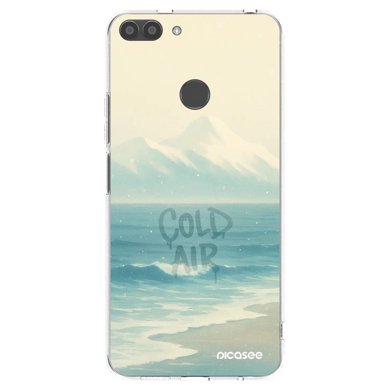Picasee Huawei P Smart Hülle - Transparentes Silikon - COLD AIR