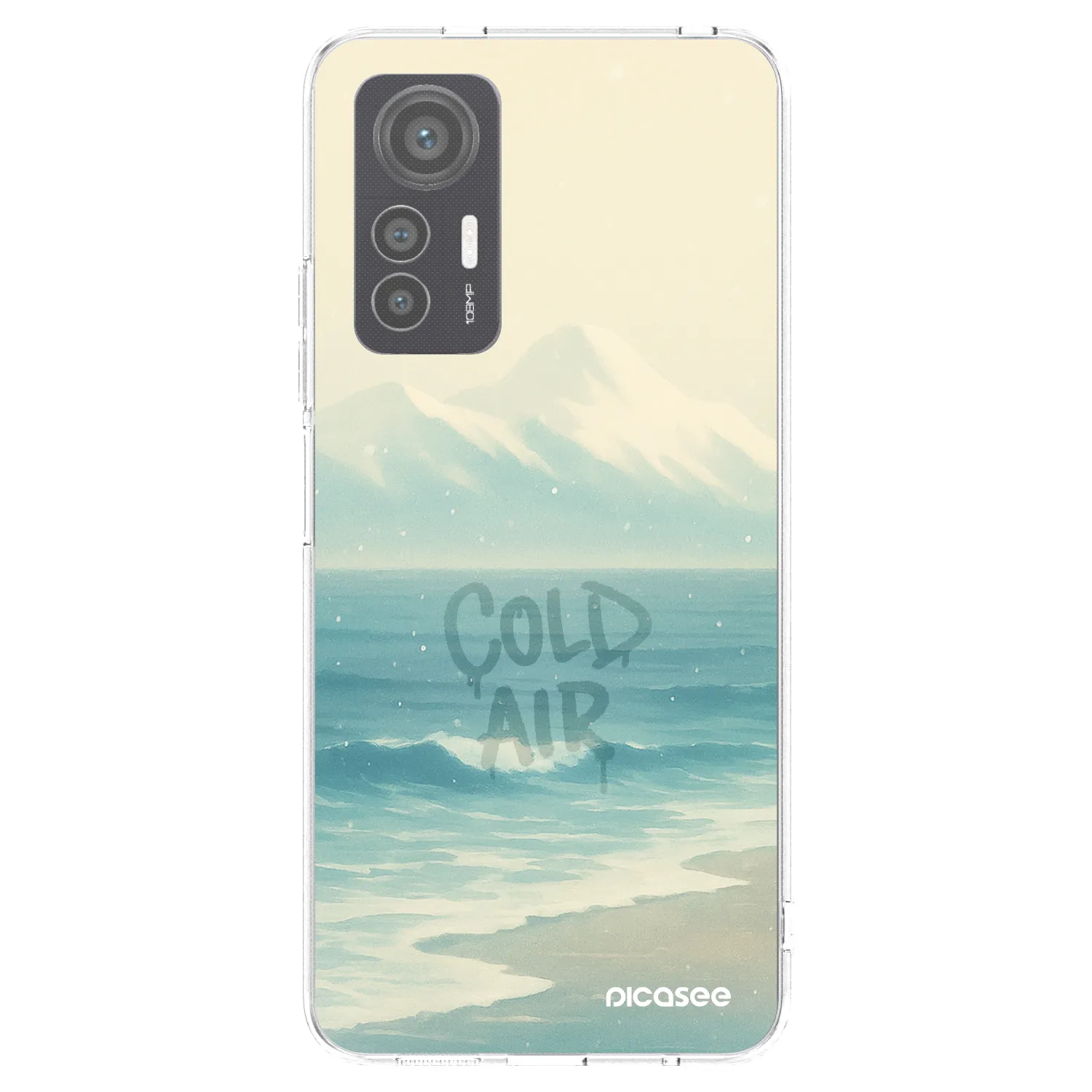 Picasee Xiaomi 12 Lite Hülle - Transparentes Silikon - COLD AIR