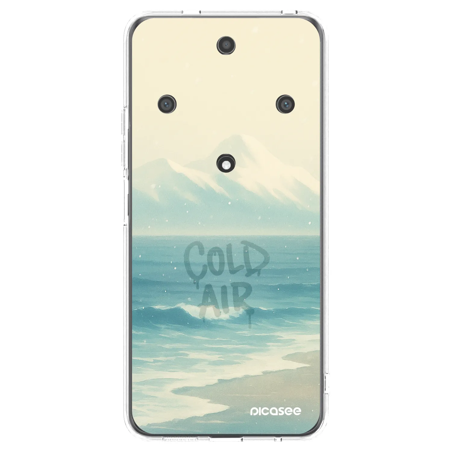 Picasee Honor Magic5 Lite 5G Hülle - Transparentes Silikon - COLD AIR