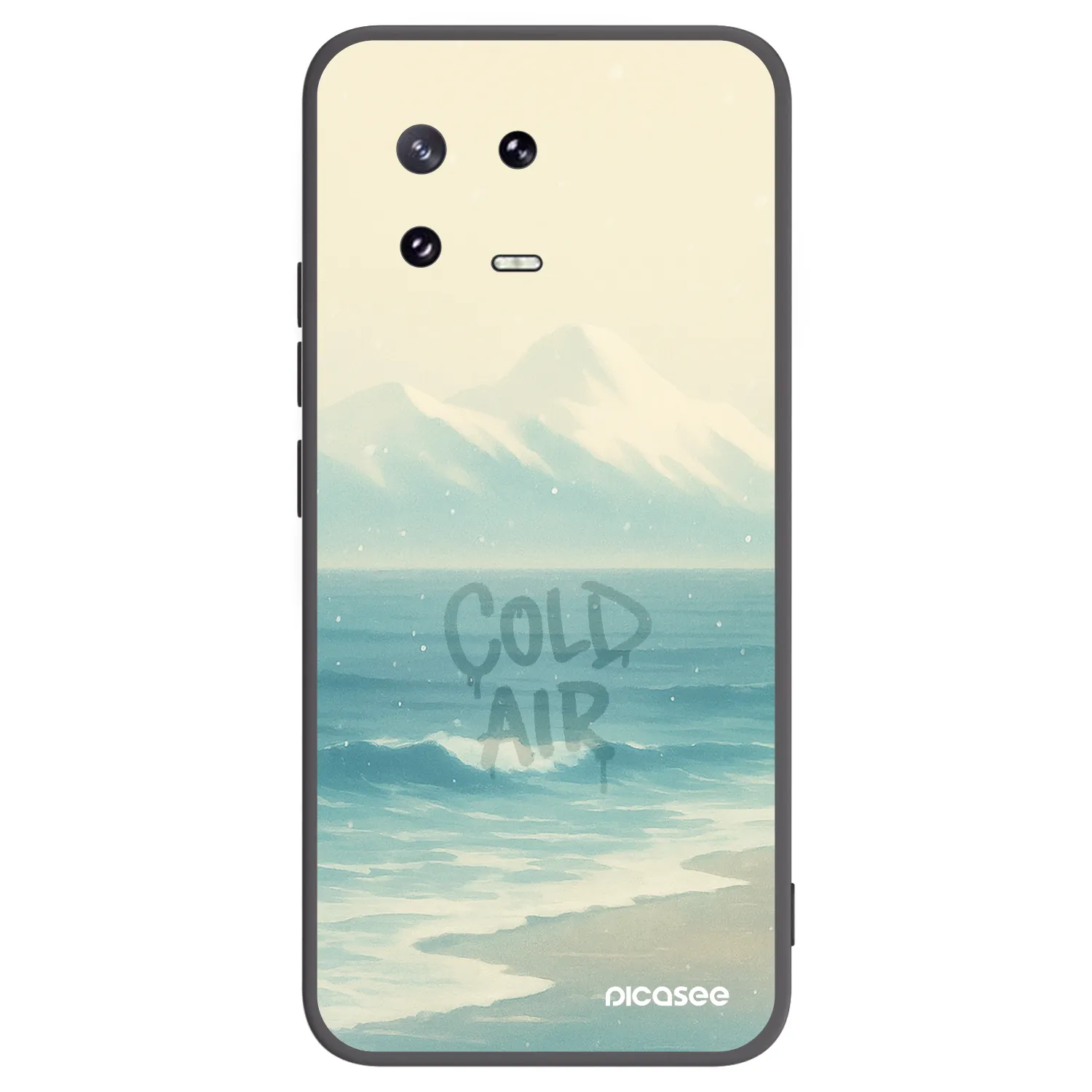 Picasee Xiaomi 13 Pro Hülle - Schwarzes Silikon - COLD AIR