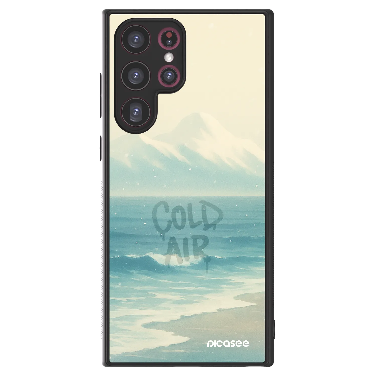 Picasee ULTIMATE CASE PowerShare für Samsung Galaxy S22 Ultra 5G - COLD AIR