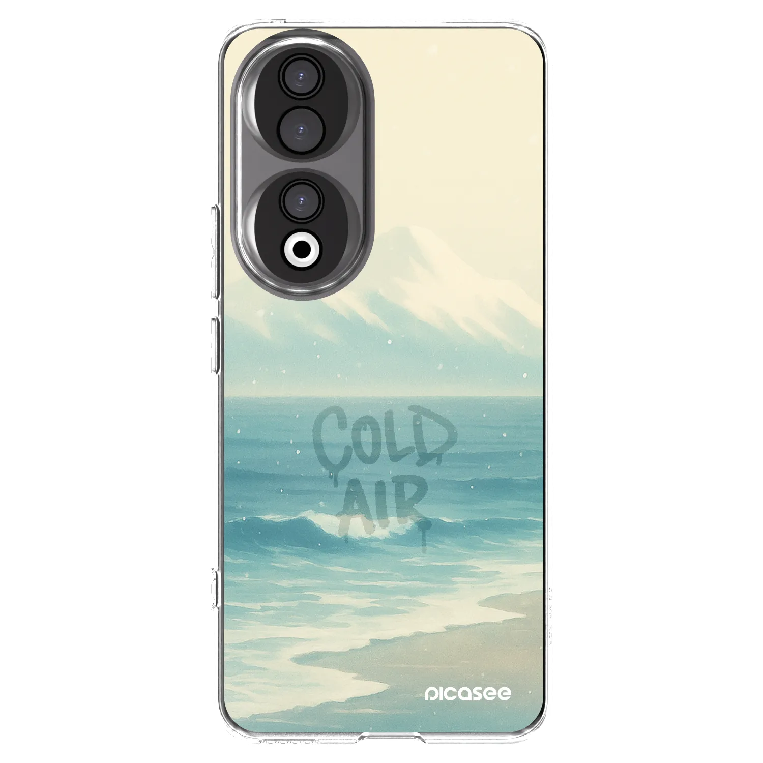 Picasee Honor 90 5G Hülle - Transparentes Silikon - COLD AIR