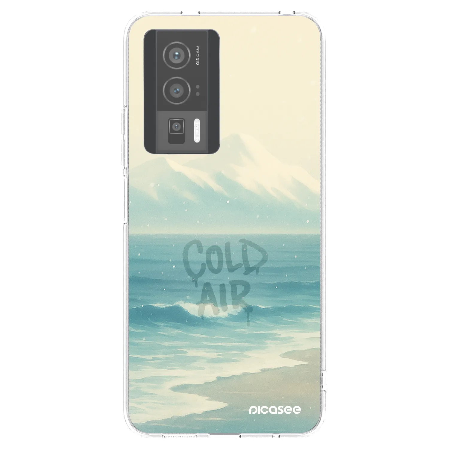 Picasee Xiaomi Poco F5 Pro 5G Hülle - Transparentes Silikon - COLD AIR
