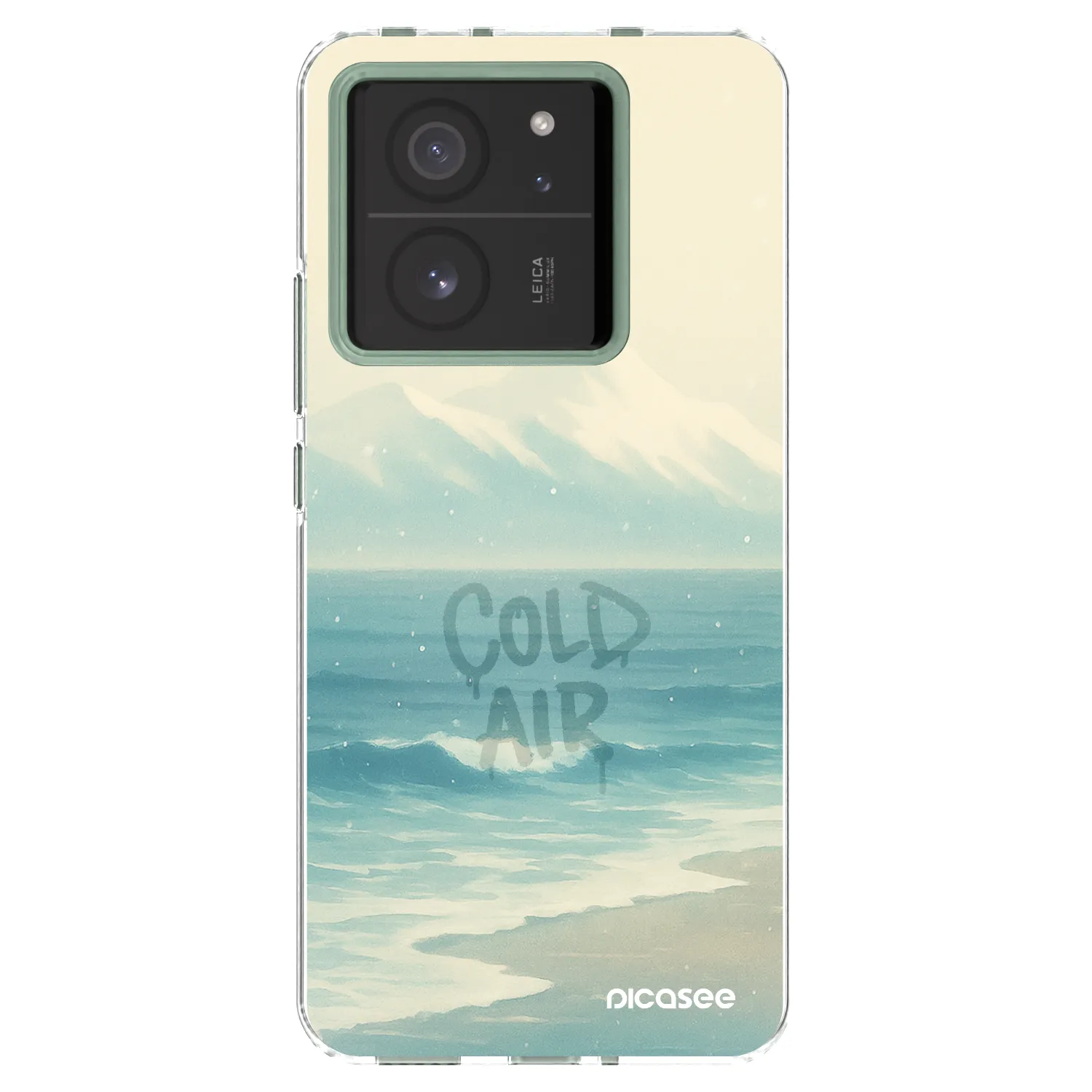 Picasee Xiaomi 13T Hülle - Transparentes Silikon - COLD AIR