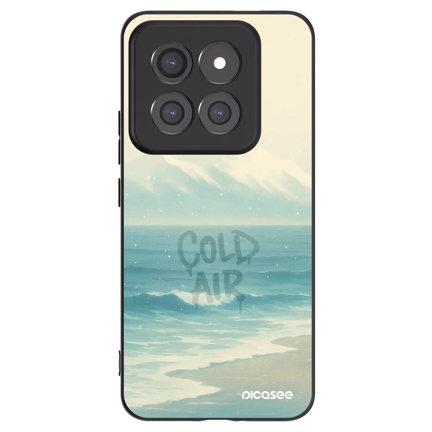 Picasee Xiaomi 14 Pro Hülle - Schwarzes Silikon - COLD AIR