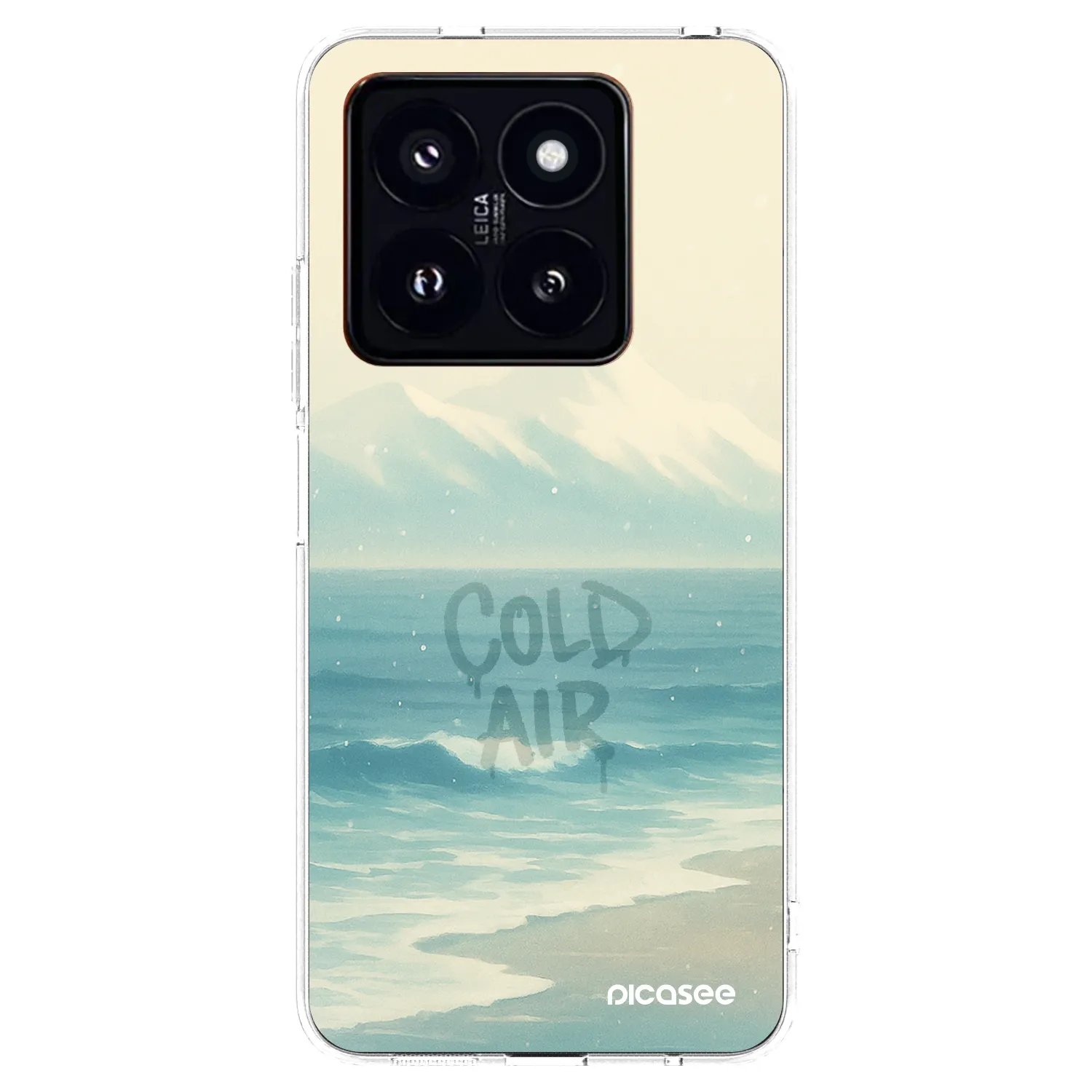 Picasee Xiaomi 14 Pro Hülle - Transparentes Silikon - COLD AIR