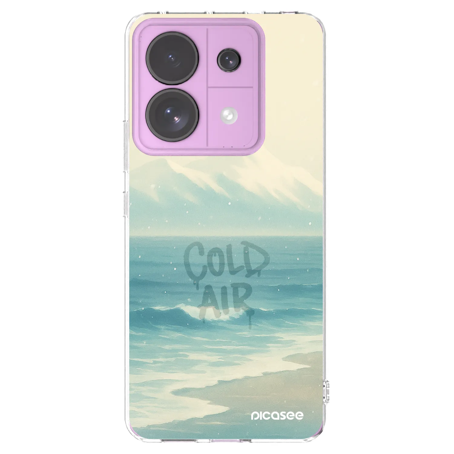Picasee Xiaomi Redmi Note 13 Pro 5G Hülle - Transparentes Silikon - COLD AIR