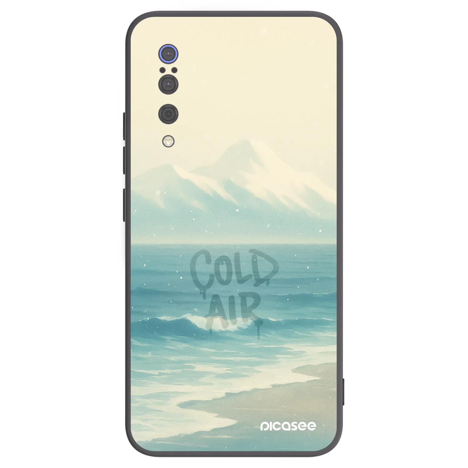 Picasee Xiaomi Mi 9 Hülle - Schwarzes Silikon - COLD AIR