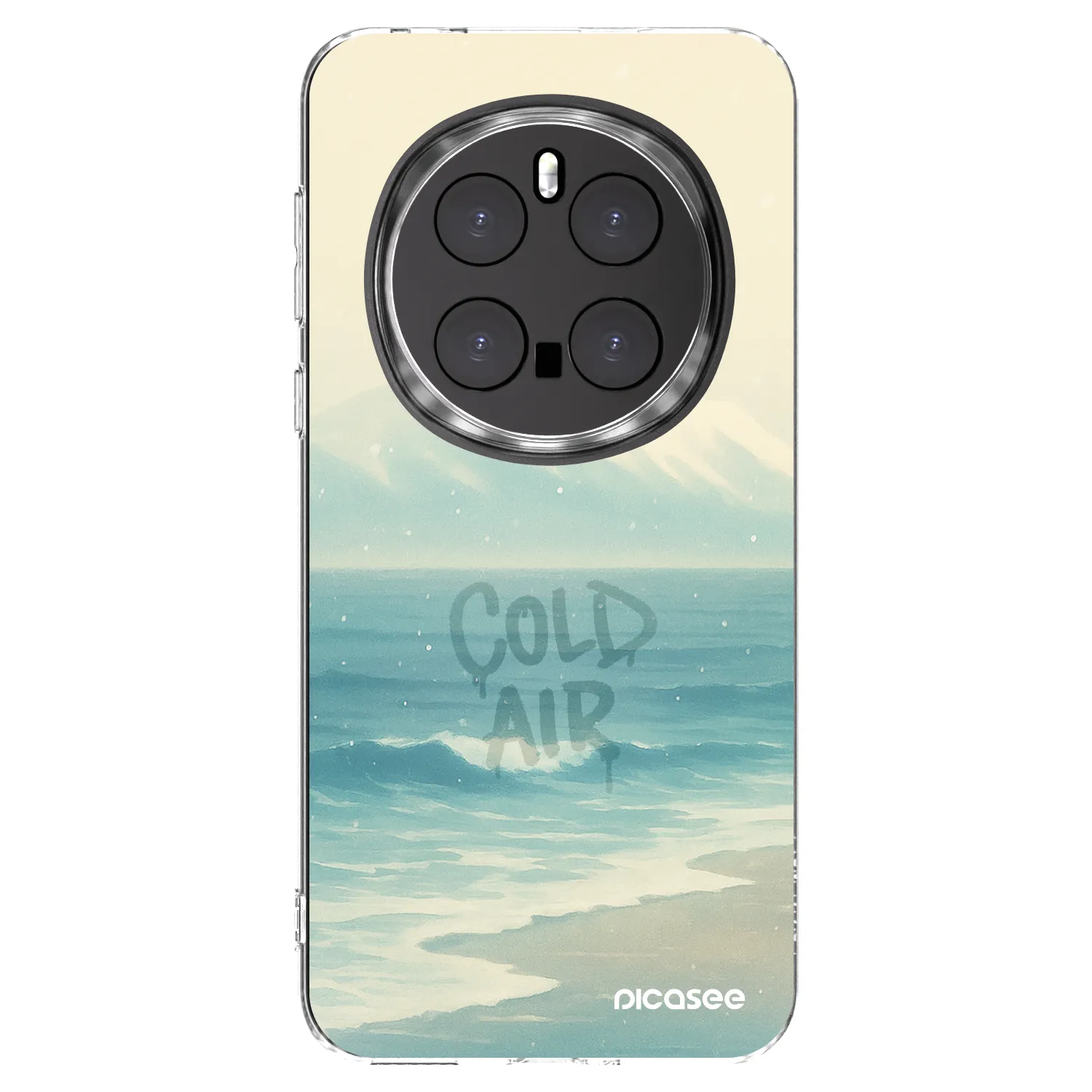 Picasee Honor Magic7 Pro 5G Hülle - Transparentes Silikon - COLD AIR