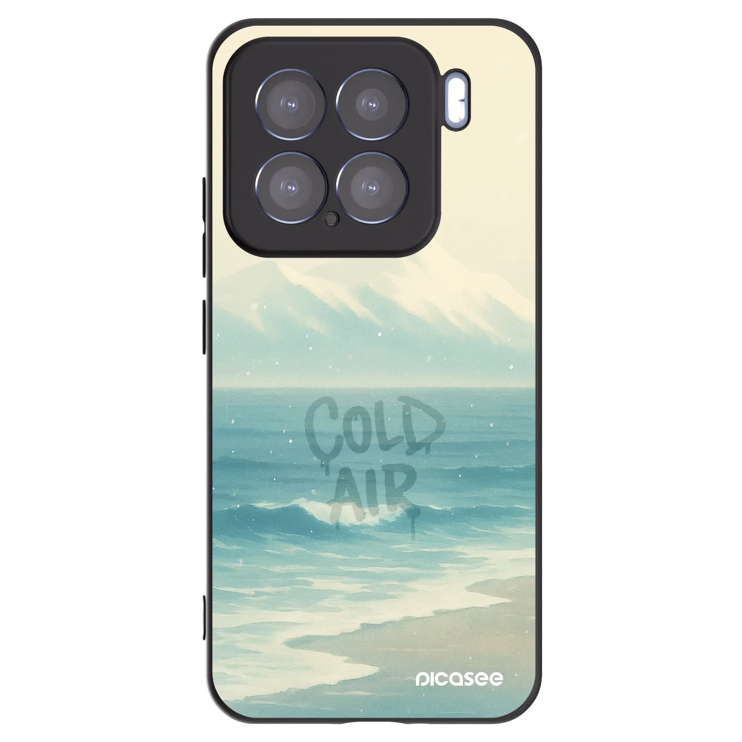Picasee Xiaomi 15 Hülle - Schwarzes Silikon - COLD AIR