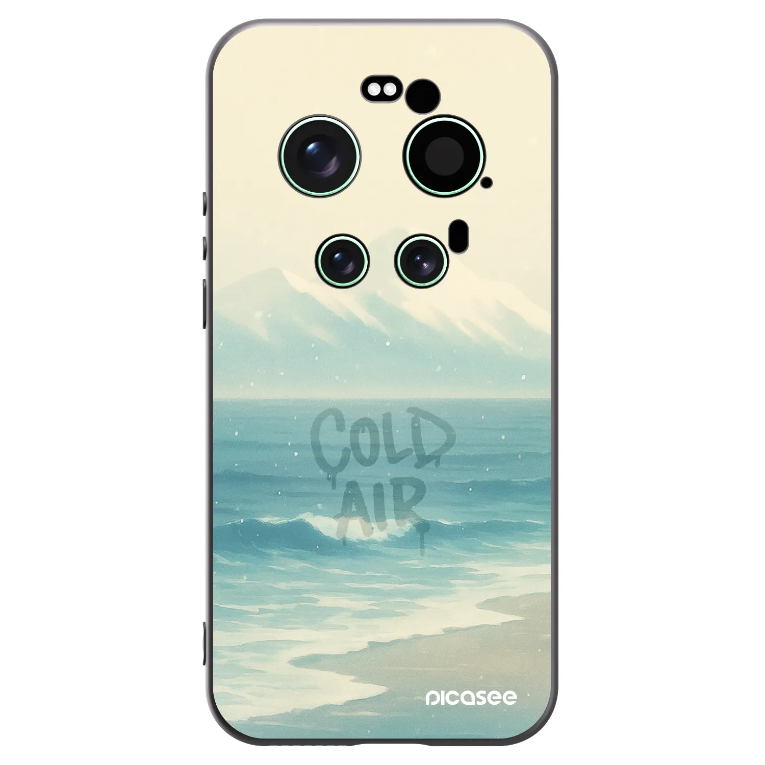 Picasee Xiaomi 17 Ultra Hülle - Schwarzes Silikon - COLD AIR