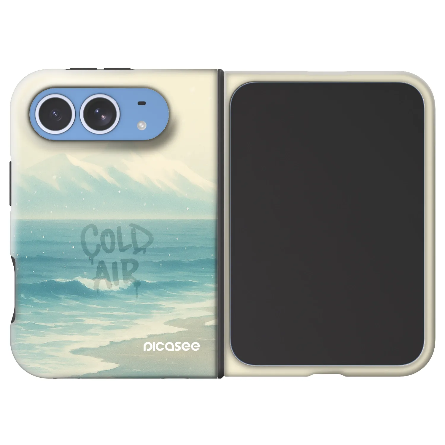 Picasee Fashion Case MagSafe für Apple iPhone Duo - COLD AIR