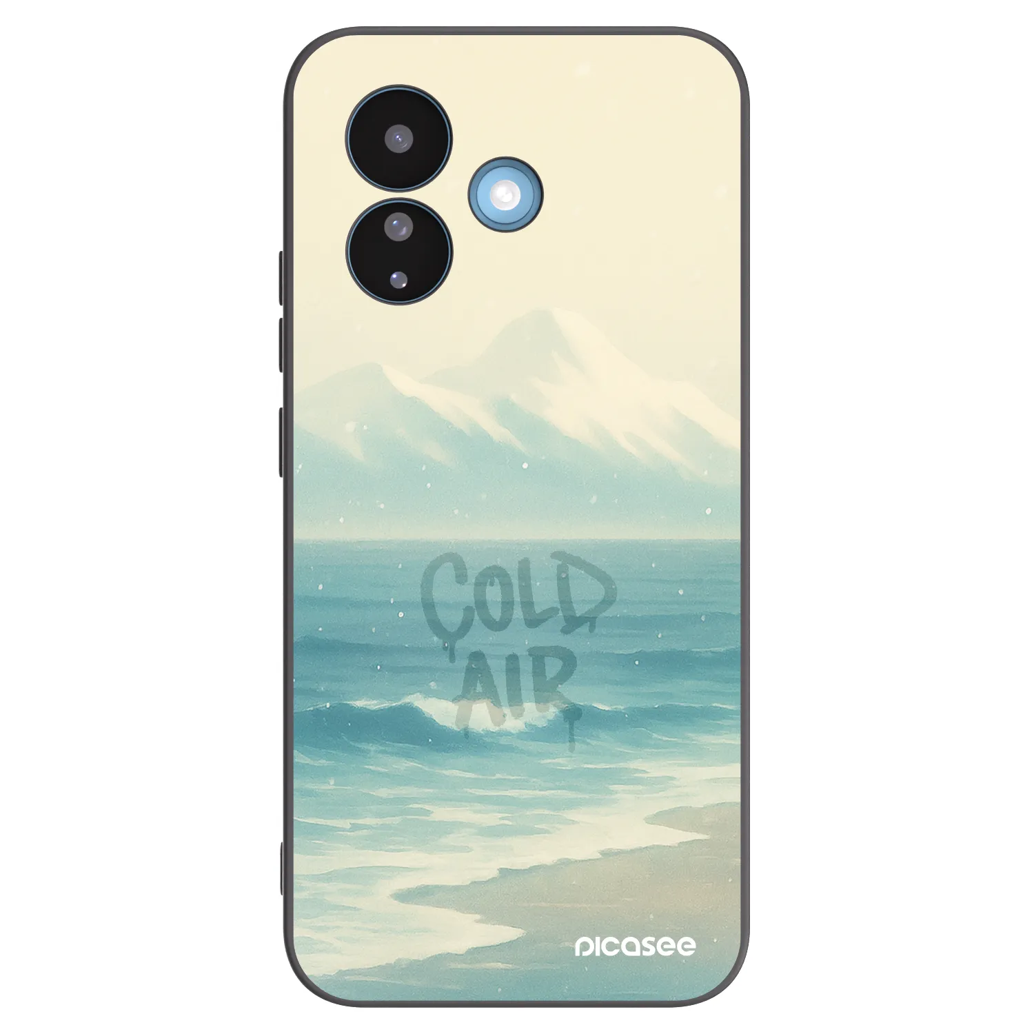 Picasee Xiaomi Redmi Note 17 Pro 5G Hülle - Schwarzes Silikon - COLD AIR