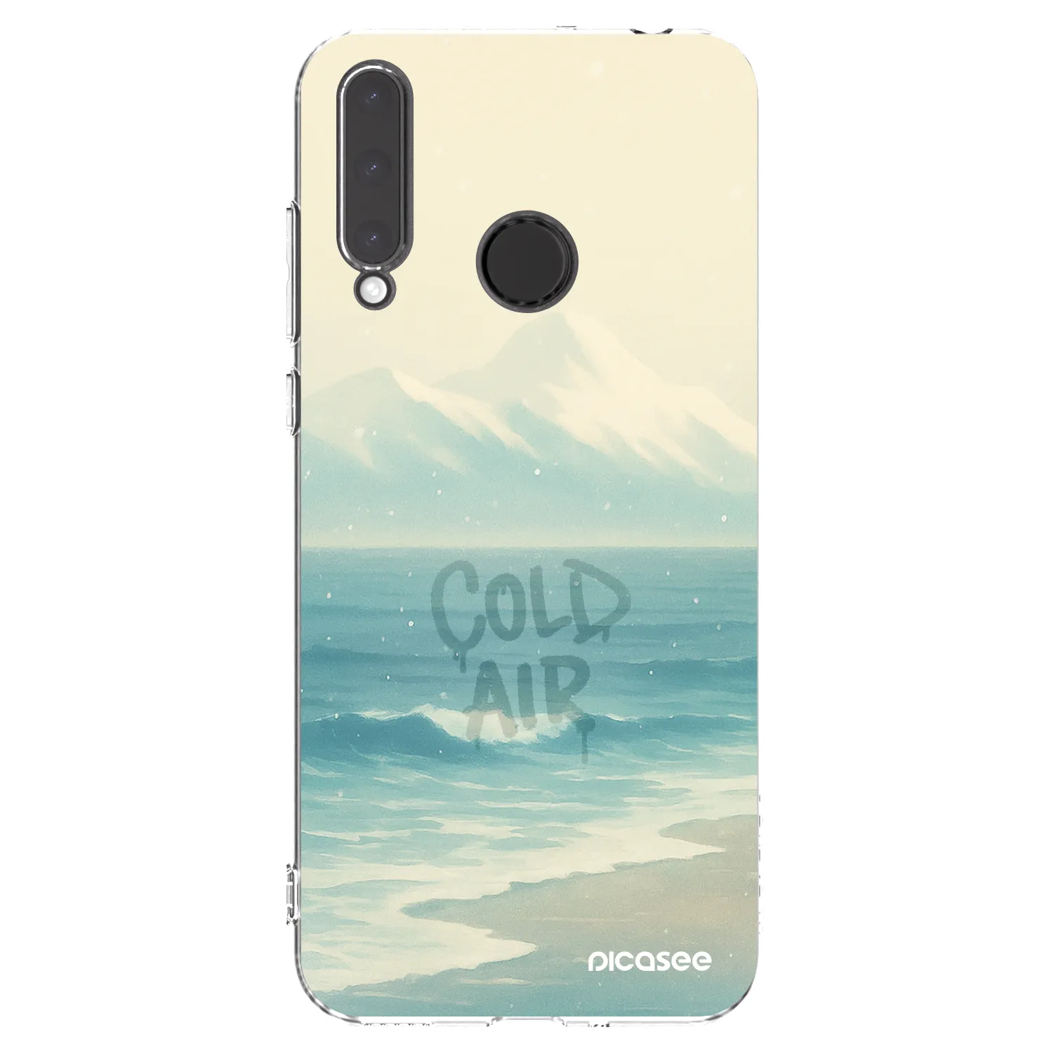 Picasee Honor 20 Lite Hülle - Transparentes Silikon - COLD AIR