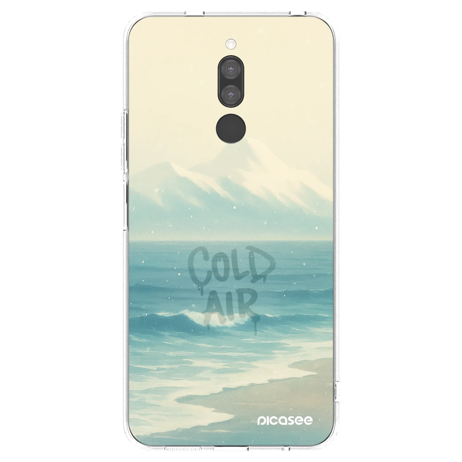 Picasee Xiaomi Redmi 8 Hülle - Transparentes Silikon - COLD AIR