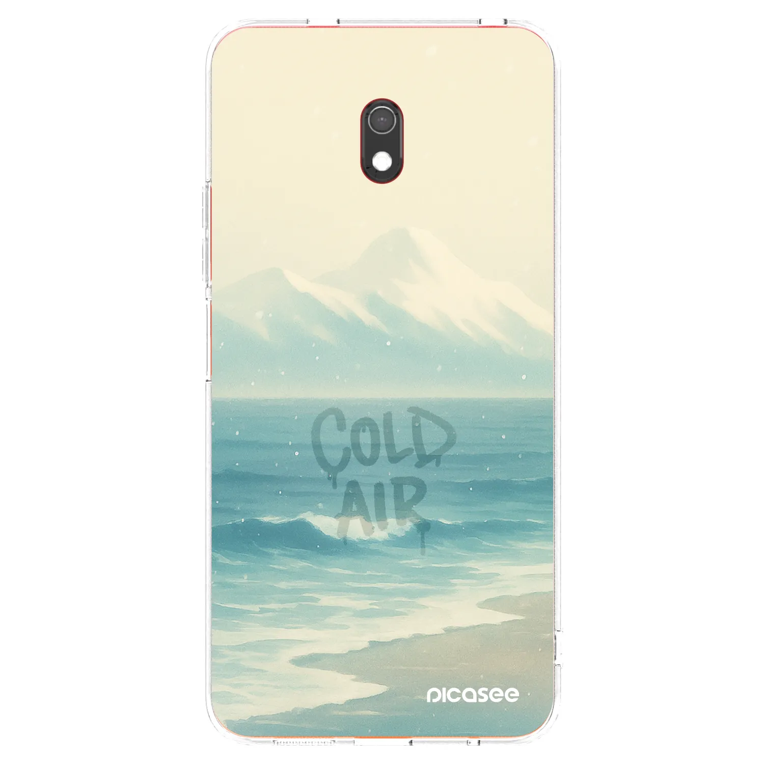 Picasee Xiaomi Redmi 8A Hülle - Transparentes Silikon - COLD AIR