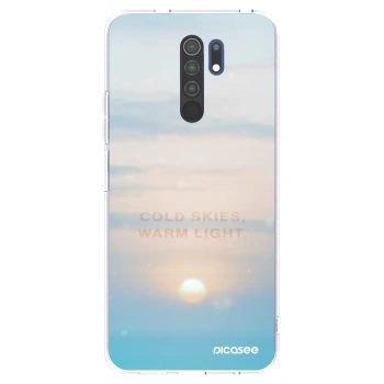 Picasee Xiaomi Redmi 9 Hülle - Transparentes Silikon - COLD SKIES