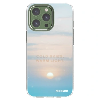 Picasee Apple iPhone 13 Pro Hülle - Transparentes Silikon - COLD SKIES