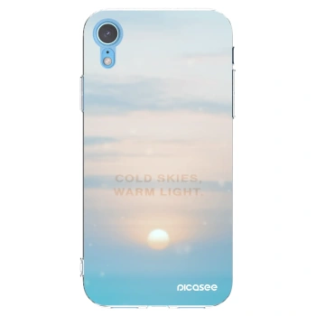 Picasee Apple iPhone XR Hülle - Transparentes Silikon - COLD SKIES