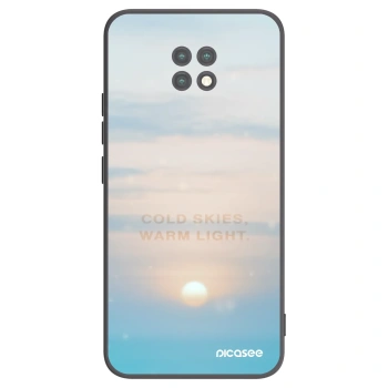 Picasee Xiaomi Redmi Note 9T Hülle - Schwarzes Silikon - COLD SKIES