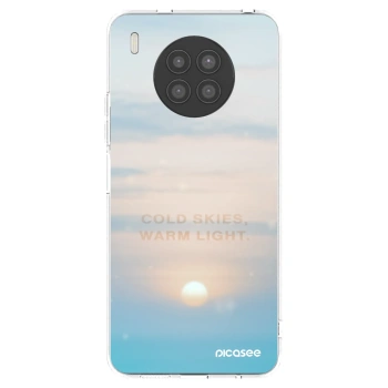 Picasee Huawei Nova 8i Hülle - Transparentes Silikon - COLD SKIES