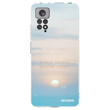 Picasee Xiaomi Redmi Note 11S 4G Hülle - Transparentes Silikon - COLD SKIES