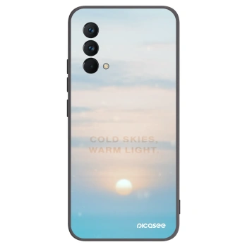 Picasee Realme GT Master Edition 5G Hülle - Schwarzes Silikon - COLD SKIES