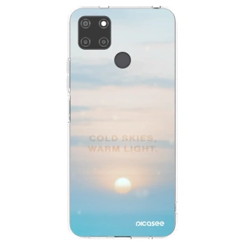 Picasee Realme C21Y Hülle - Transparentes Silikon - COLD SKIES