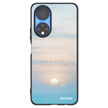 Picasee Honor X7 Hülle - Schwarzes Silikon - COLD SKIES