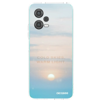 Picasee Xiaomi Poco X5 Hülle - Transparentes Silikon - COLD SKIES