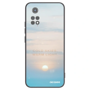 Picasee Xiaomi Redmi Note 11S 5G Hülle - Schwarzes Silikon - COLD SKIES