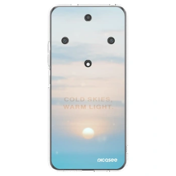 Picasee Honor Magic5 Lite 5G Hülle - Transparentes Silikon - COLD SKIES