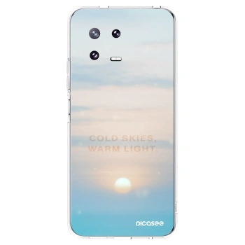 Picasee Xiaomi 13 Pro Hülle - Transparentes Silikon - COLD SKIES