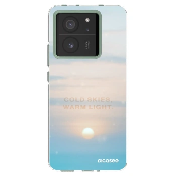 Picasee Xiaomi 13T Hülle - Transparentes Silikon - COLD SKIES