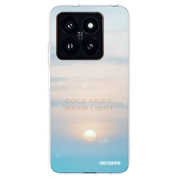 Picasee Xiaomi 14 Pro Hülle - Transparentes Silikon - COLD SKIES