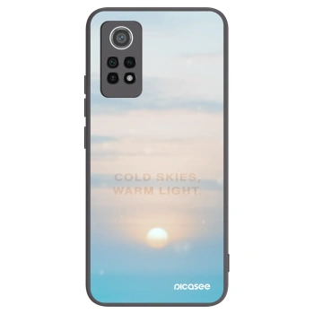 Picasee Xiaomi Redmi Note 12 Pro 4G Hülle - Schwarzes Silikon - COLD SKIES