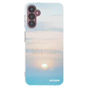 Picasee Samsung Galaxy A05s A057G Hülle - Transparentes Silikon - COLD SKIES