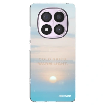 Picasee Xiaomi Redmi Note 14 Pro 5G Hülle - Transparentes Silikon - COLD SKIES